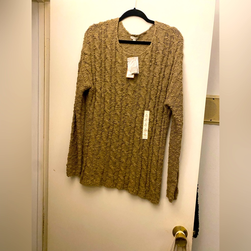Sonoma cable knit sweater